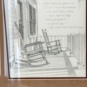 Vintage “In Our Time” Robert Sexton An American Romantic Framed 438/600